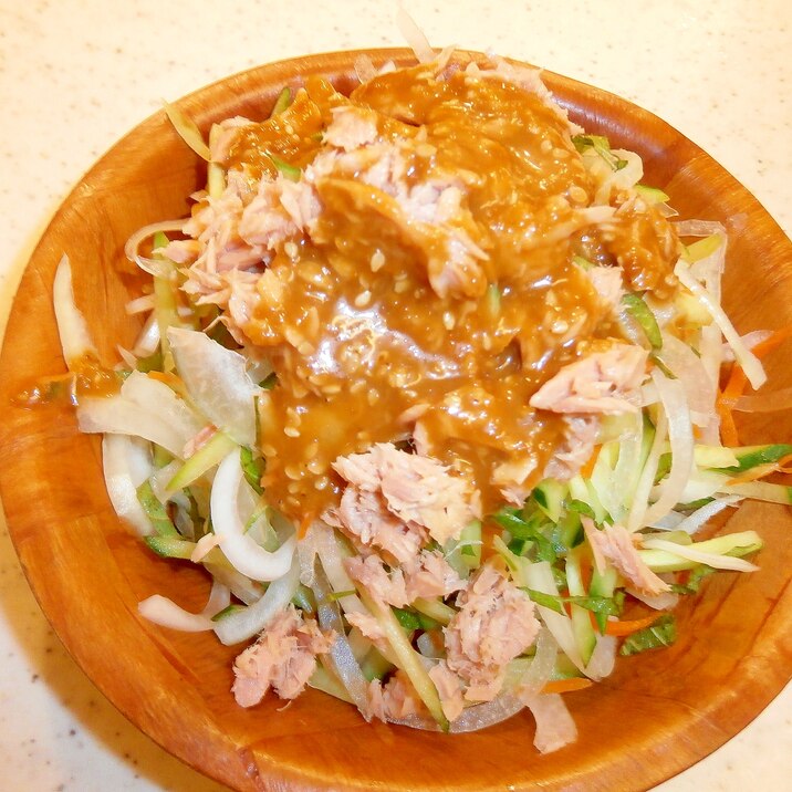 美味しい ごまドレッシング で シーチキンサラダ レシピ 作り方 By なな1151 楽天レシピ 美味しい ごまドレッシング で シーチキンサラダ レシピ 作り方 By なな1151 楽天レシピ